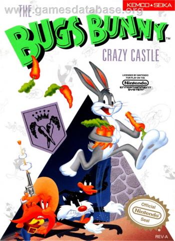 Cover Bugs Bunny Crazy Castle, The for NES